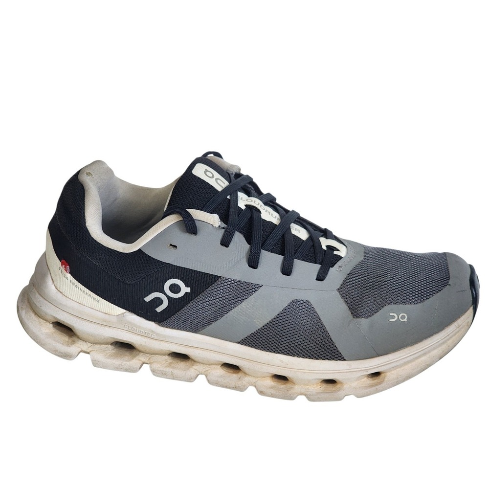 On Cloudrunner Womens 8.5 Gray Running Shoes 46.98643